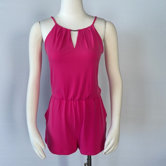 NWT WHBM Pink Romper Size X Small - Picture 5 of 16